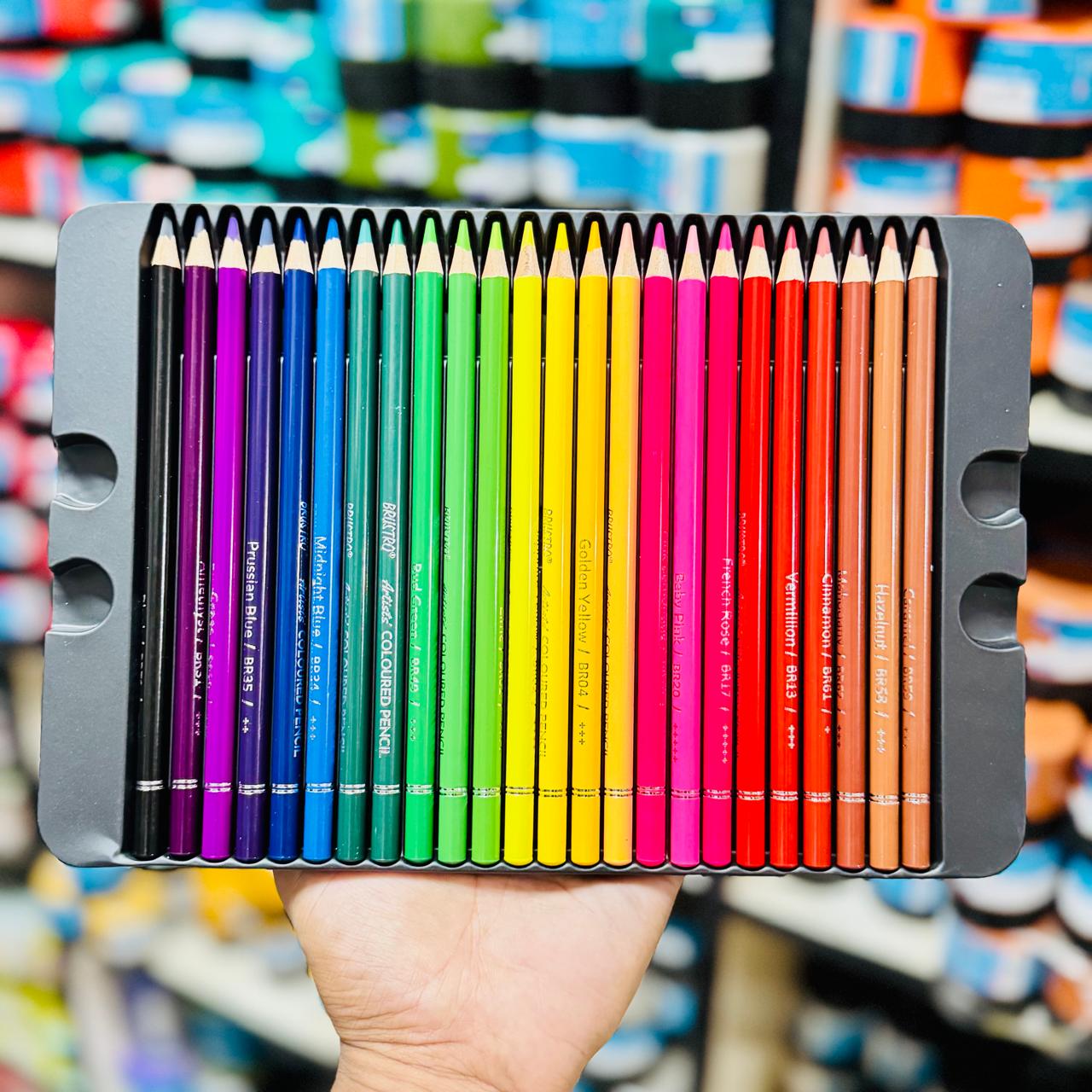 Brustro Artists Colour Pencils 72 Set (Soft 3.3 mm Cores) image 4