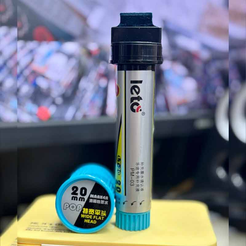 Leto Pop Marker 20mm Sky Blue image 2