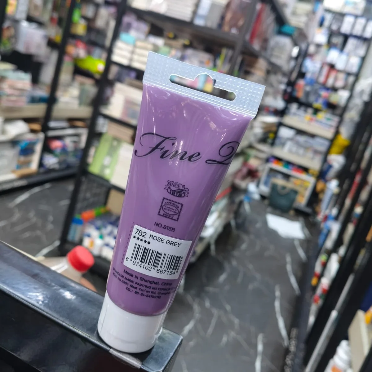 Maries Acrylic Colour Paint 75ml- Rose Grey image 2