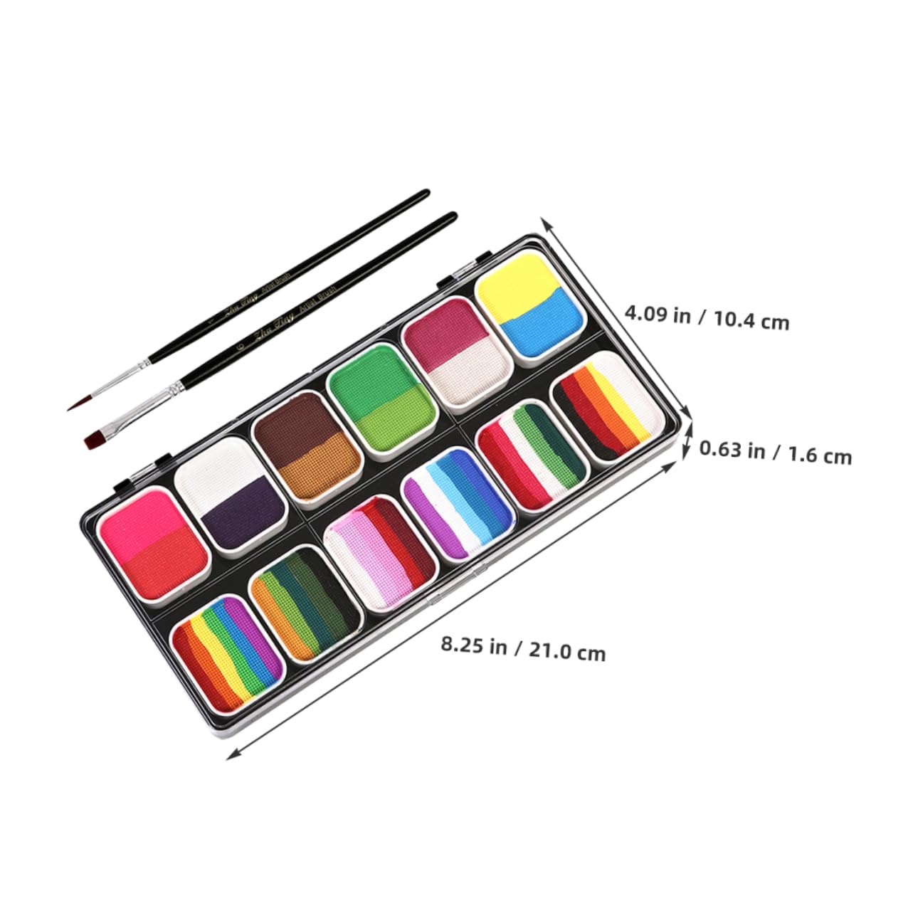 Nukolo Face & Body Paint 12pc #NK3012P image 6