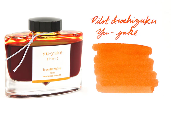 PILOT Yu-Yake  Iroshizuku Fountain Pen Ink Bottle - 50ml image 2