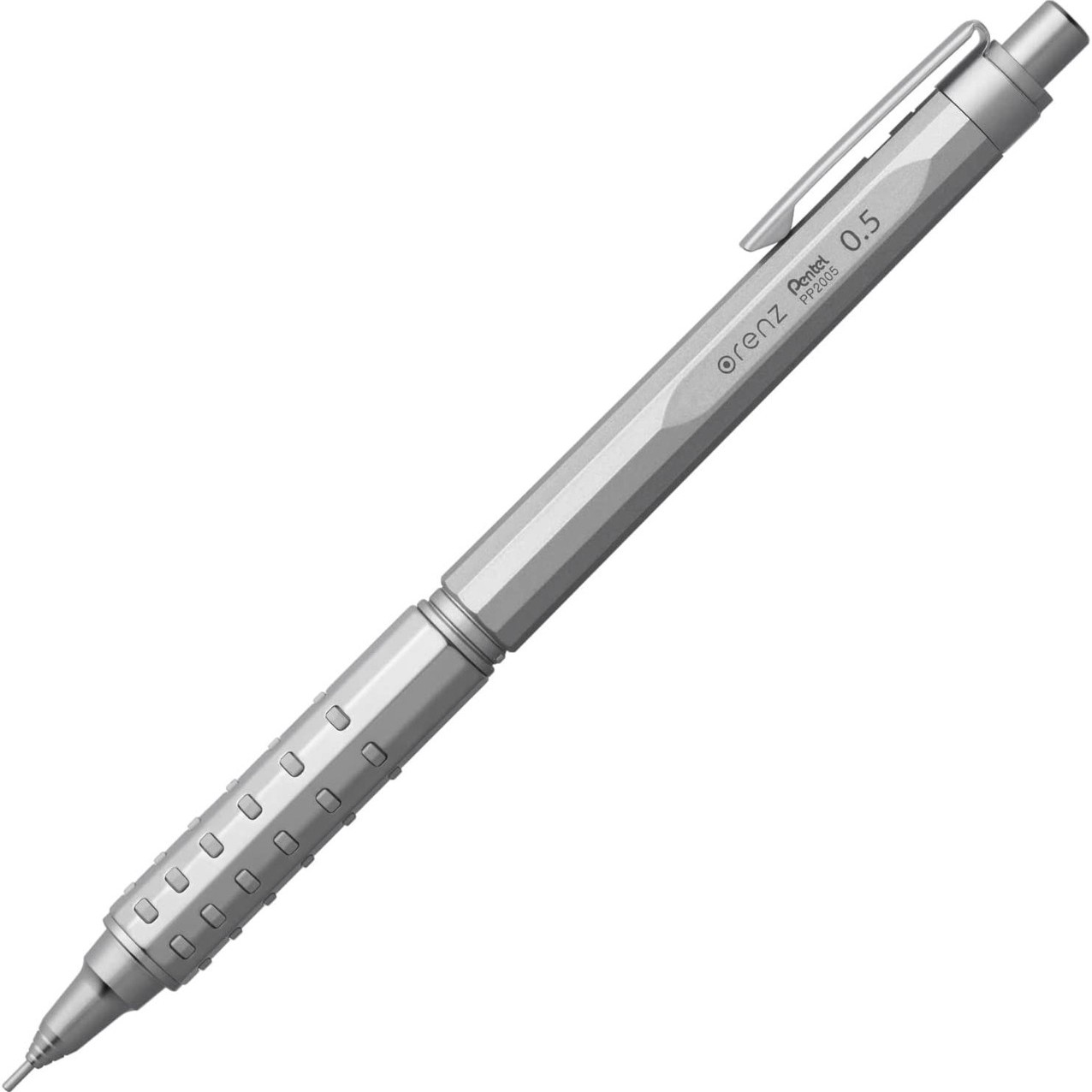 Pentel Orenz AT Dual Grip Mechanical Pencil 0.5mm [Sliver Body] image 2
