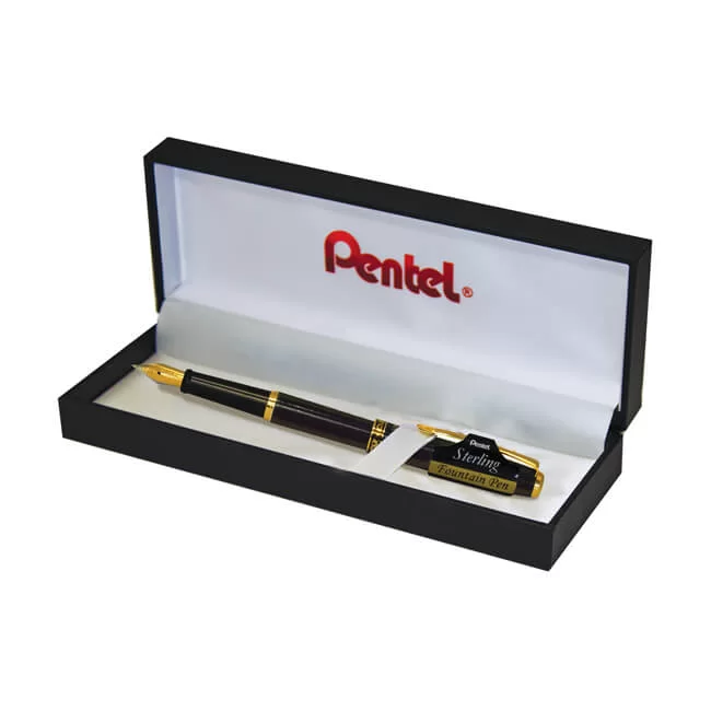 Pentel Sterling Fountain Pen 1 Pcs - F700AF-CK image 2