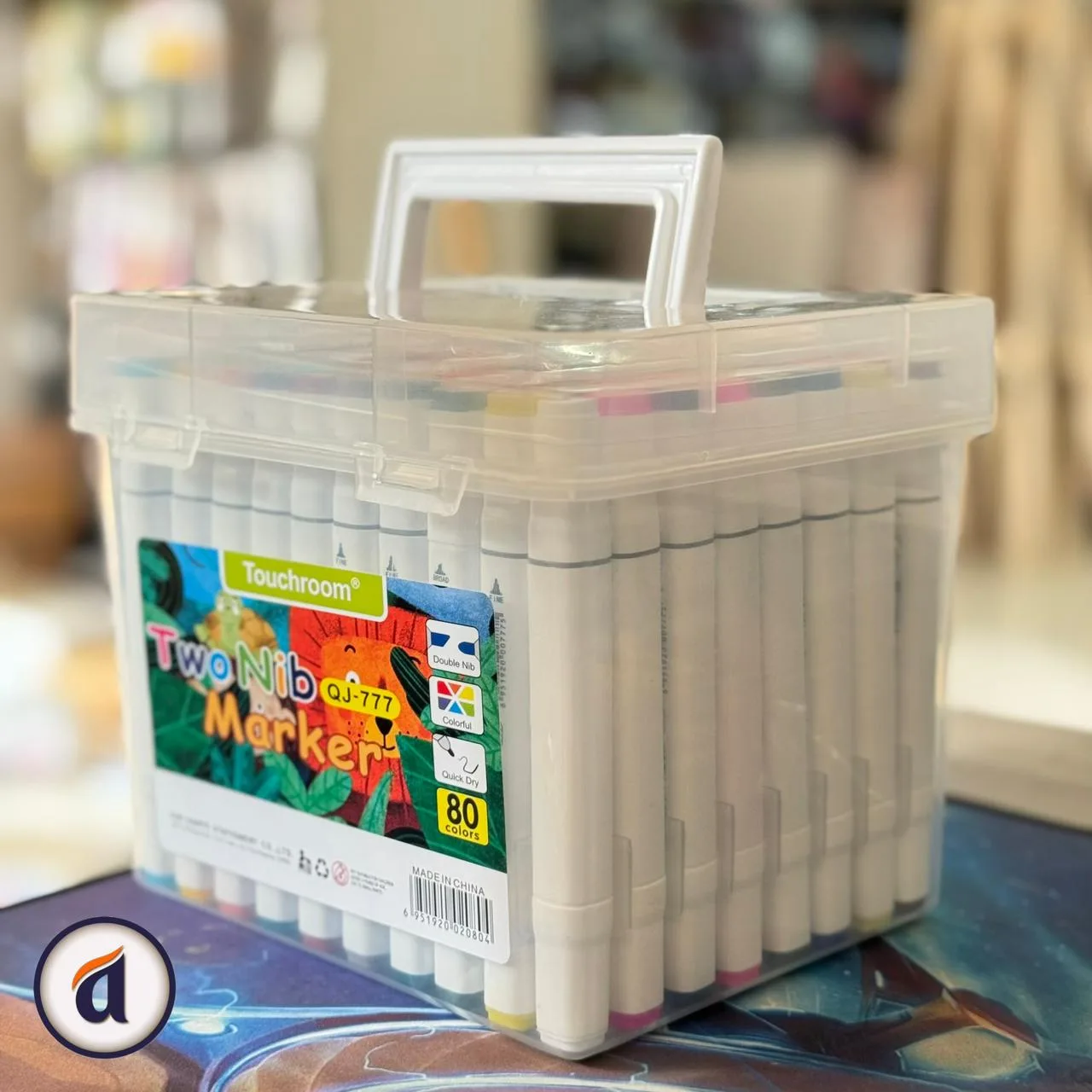 Dual Tip Art Marker Set 80pc image 2