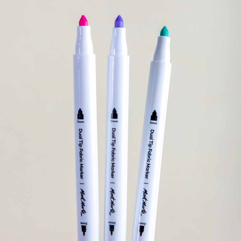 Mont Marte Dual Tip Fabric Markers 12pc image 5