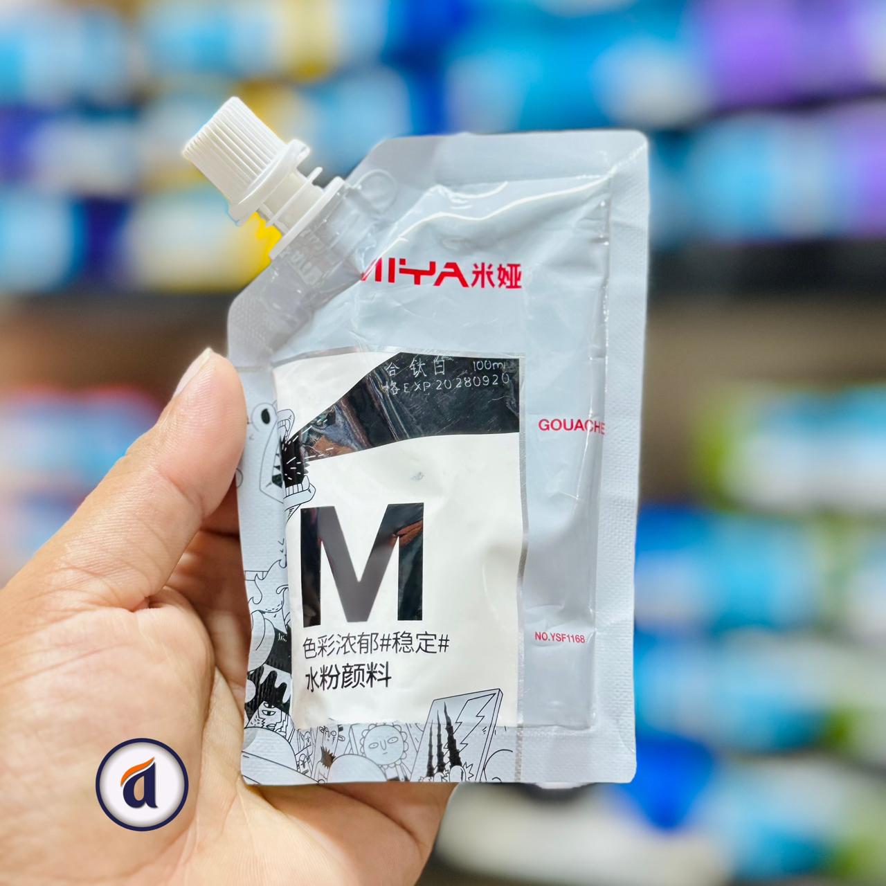 Himi Gouache Refill CC Bag 100ml White image 1