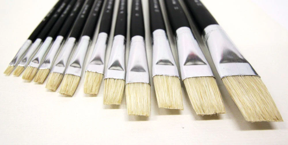 Mont Marte Studio Artist Brushes 12pce Flat 1-12 image 4