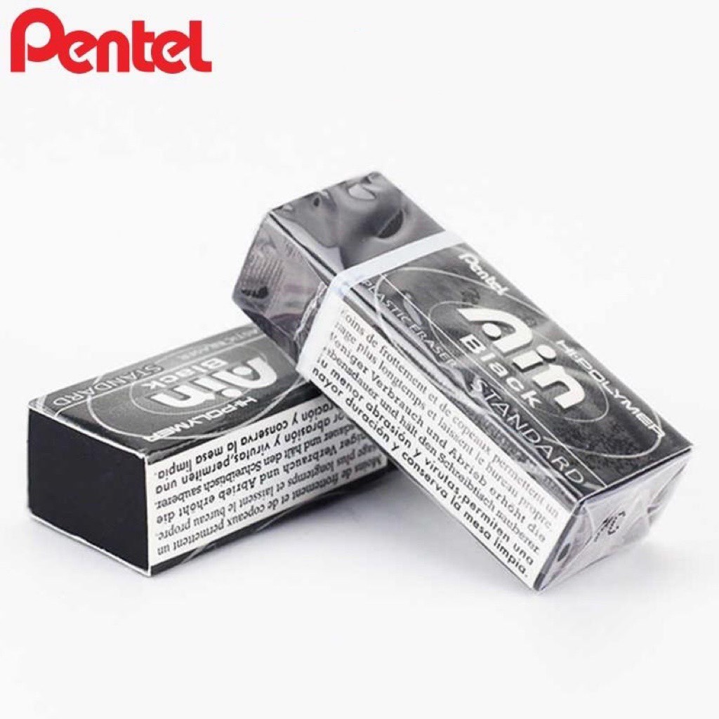 Pentel Ain black Hi-Polymer Eraser image 3