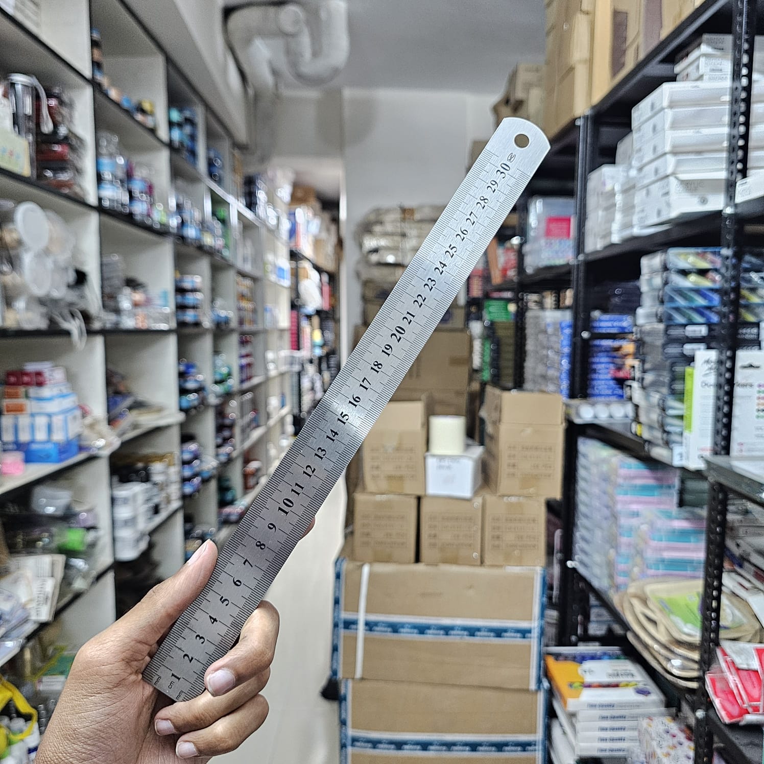 Steel Scale 12cm image 2