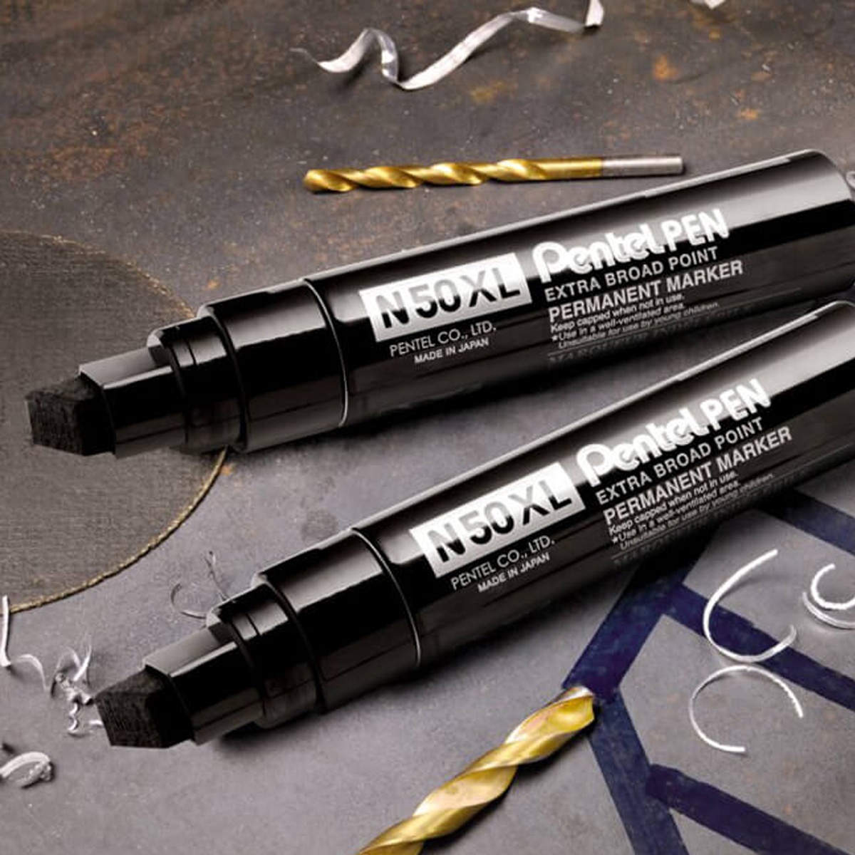 Pentel Extra Broad Point Permanent Marker N50XL image 2