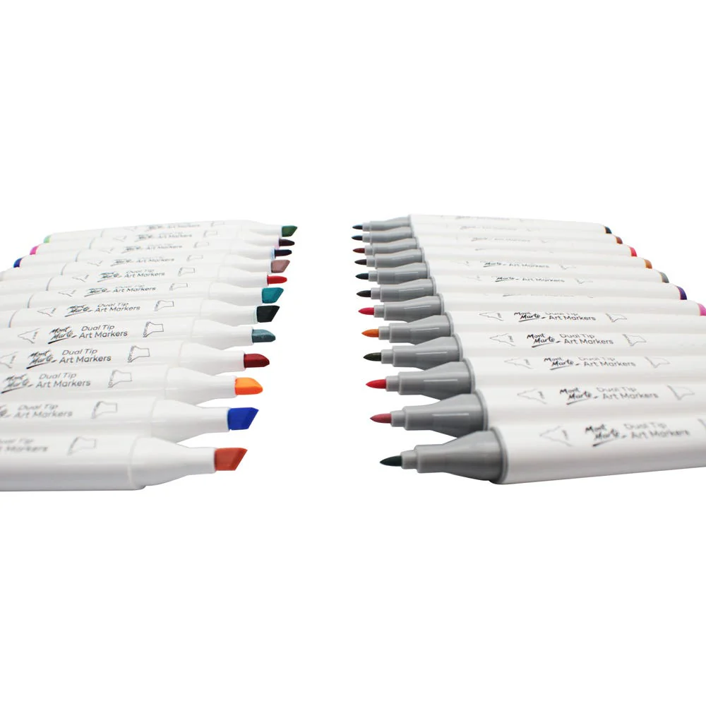 Mont Marte Dual Tip Art Markers 24pc image 5