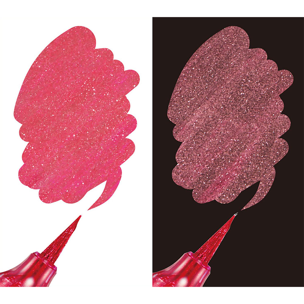 Pentel Dual Metallic Brush-Pink Plus Metallic Pink - XGFH-DPX image 3