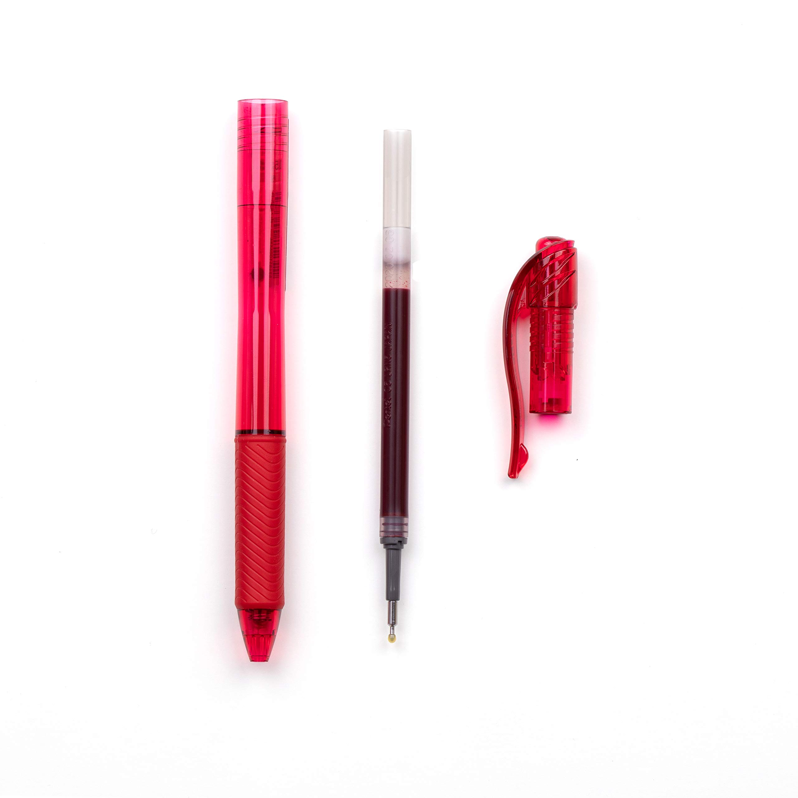 Pentel Energel Gell Pen Red Ink (0.5mm) - 1 Pcs - BLN105-BX image 2