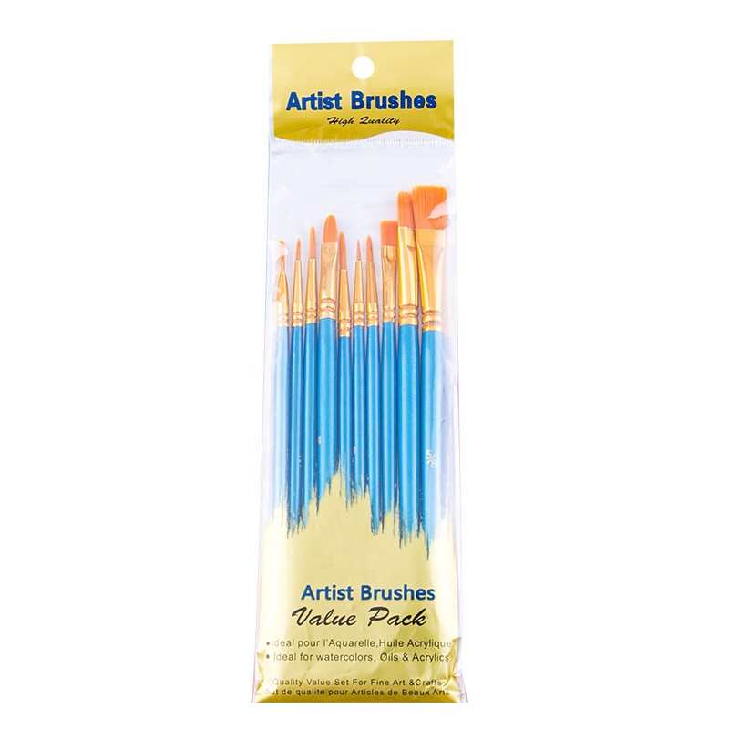 Keep Smiling Artist Brush set 10pc image 2