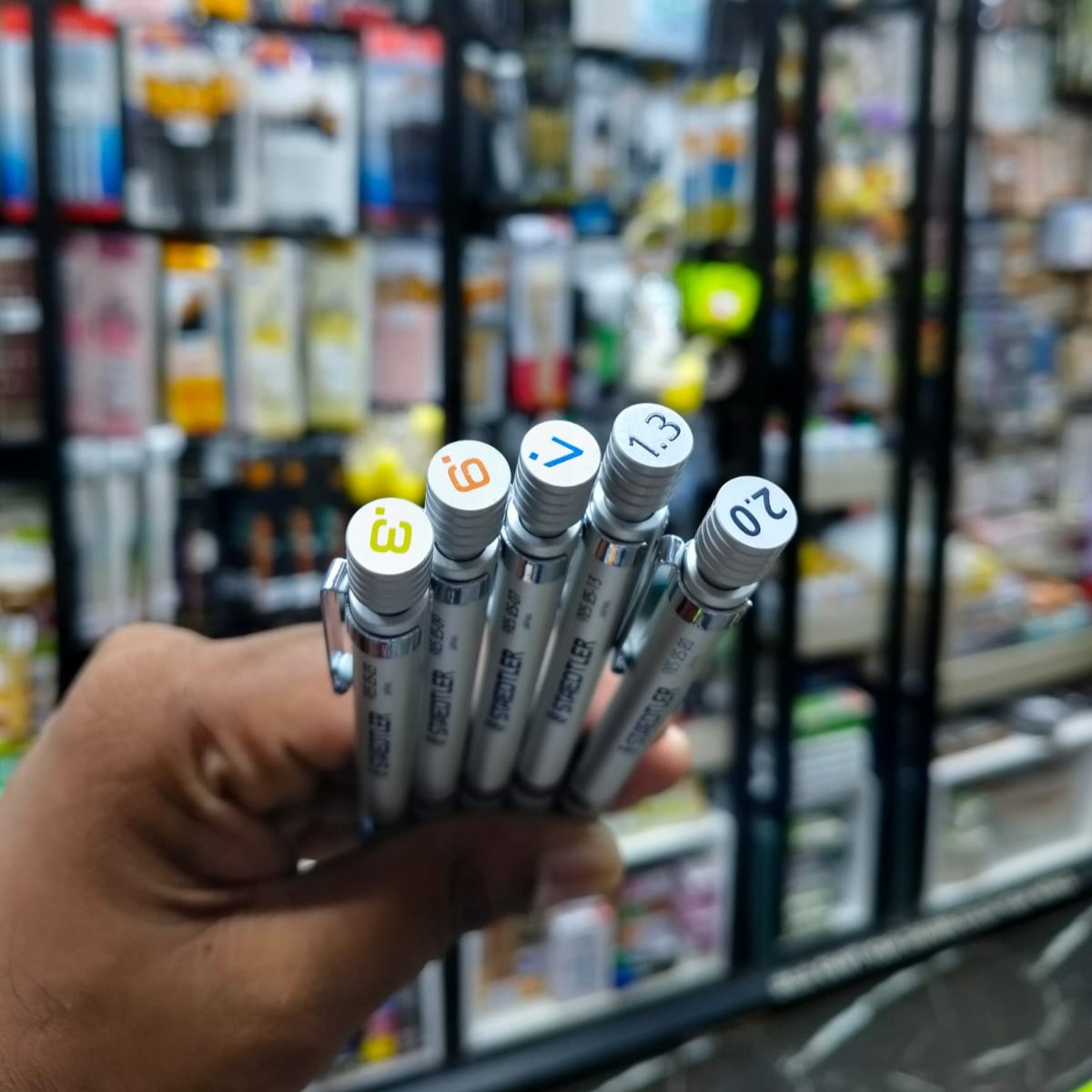 Staedtler Mechanical Pencil Silver Series 925 25 0.5MM 0.7MM 0.9MM 0.3MM 1.3MM 2.0MM image 3