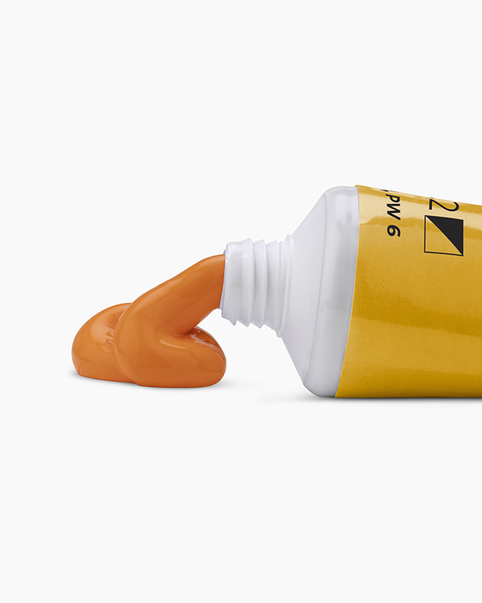 Camel Artist Acrylic Colour 120ml Permanent Yellow Deep Sr-2 image 2