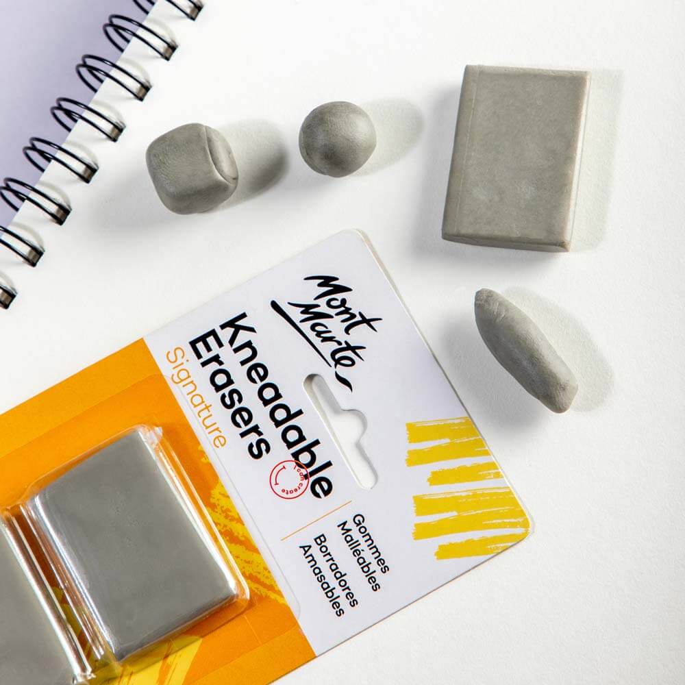Mont Marte Kneadable Erasers 2pc image 4