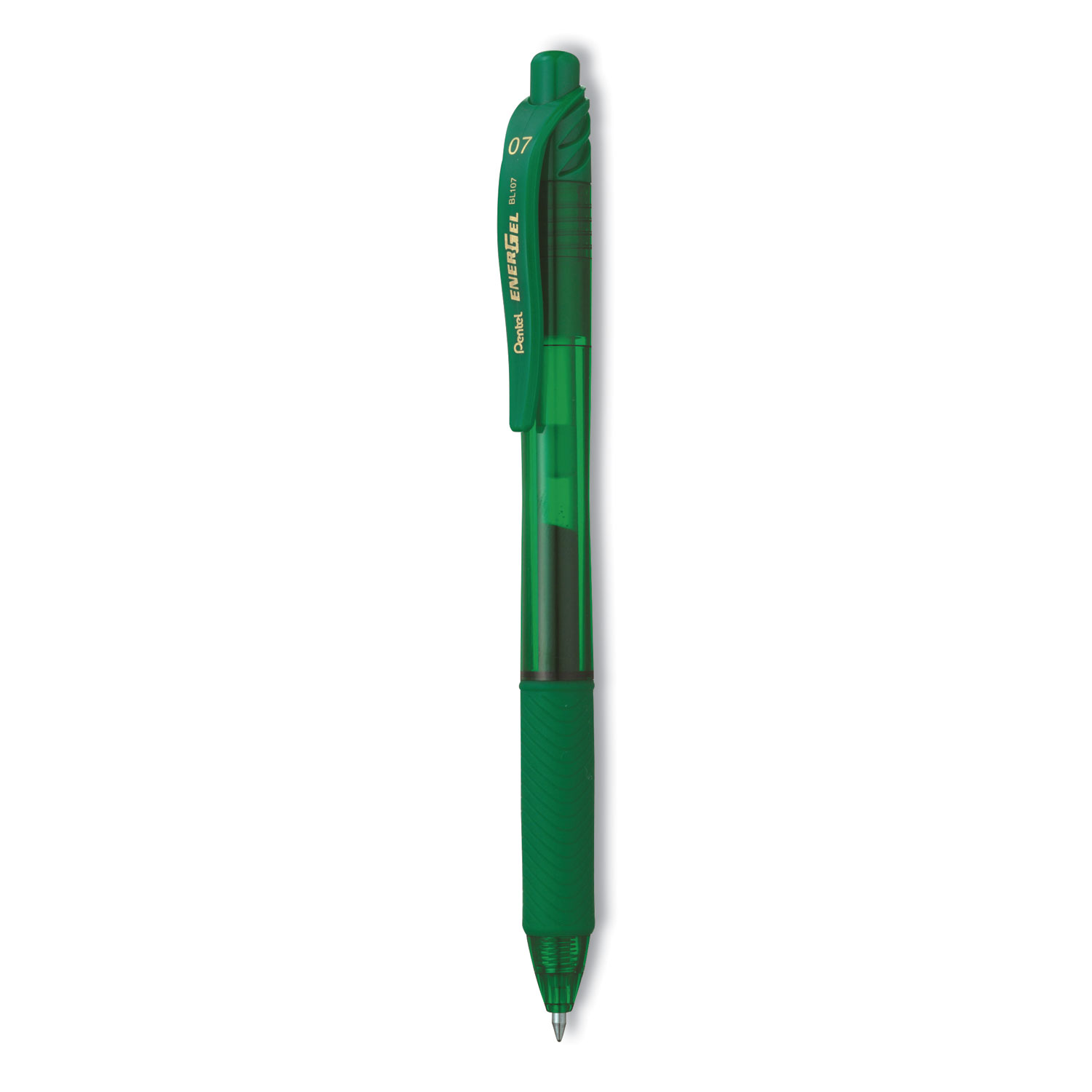 Pentel Energel Gel Pen Green Ink (0.7mm) - 1 Pcs - BL107-DX image 2