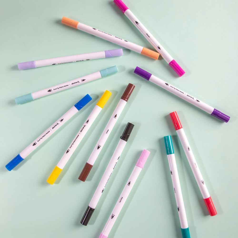 Mont Marte Dual Tip Fabric Markers 12pc image 6