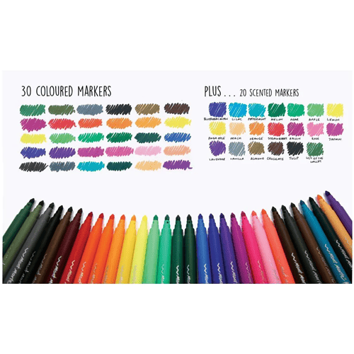 Mont Marte Mammoth Markers Set 50 Piece image 3