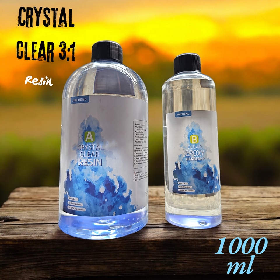 Crystal Clear Epoxy Art Resin 3.1 Ratio image 4