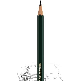 HB Faber-Castell 9000 Graphite Pencil Lead [1pes] image 2