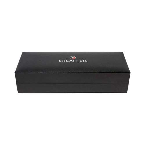 Sheaffer® 100 Fountain Pen, Glossy Black Lacquer, Chrome Trims image 3