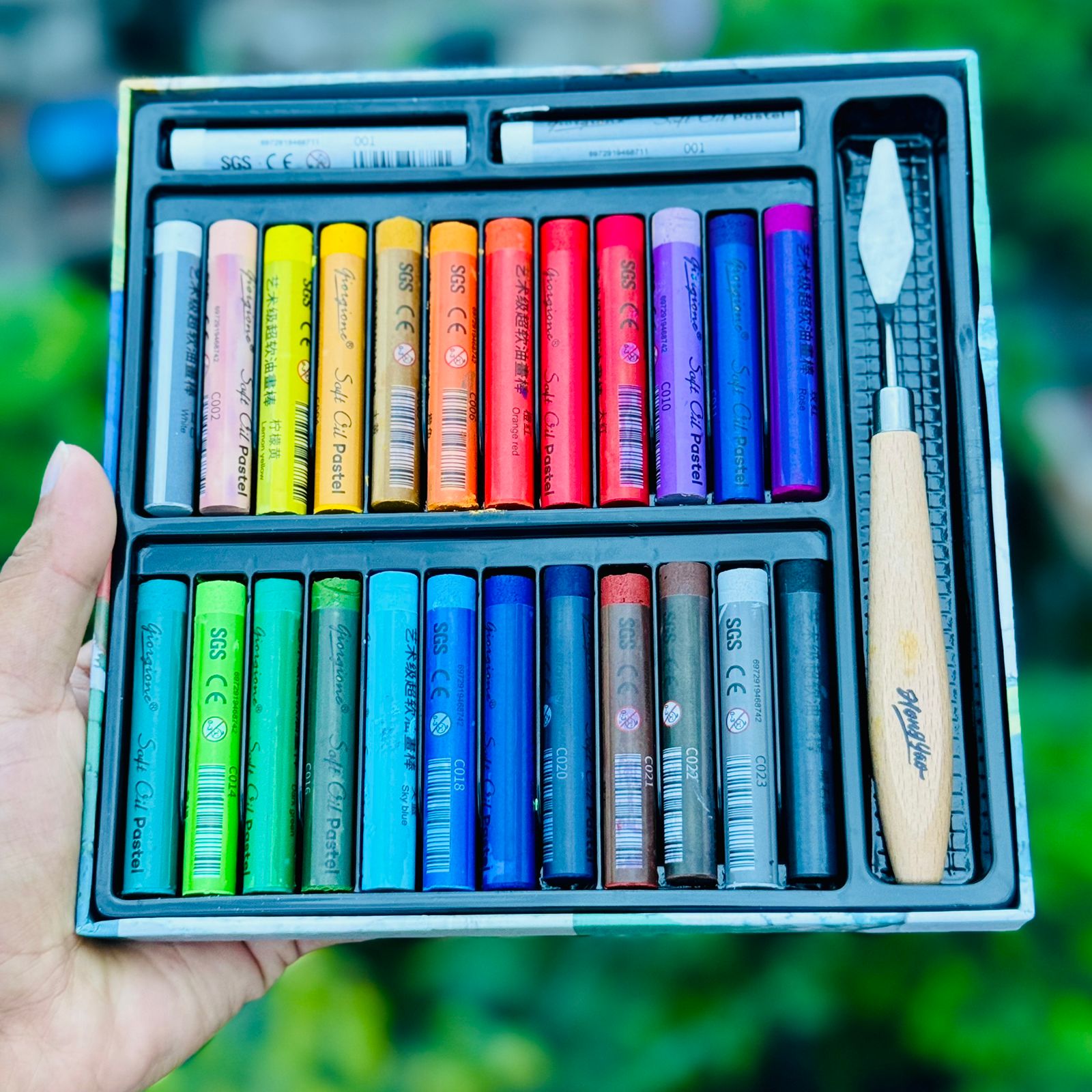 Giorgione Classic Colour Soft Oil Pastel 24pc G-C001-24 image 2