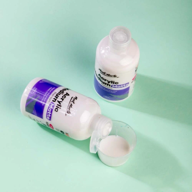 Mont Marte Acrylic Medium Matte 135ml (Acrylic Varnish) image 3