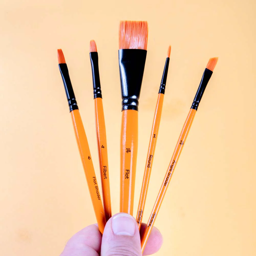 Mont Marte Acrylic Brush Set Wallet 11pce image 7