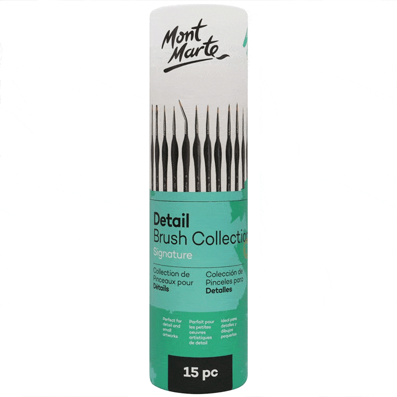 Mont Marte Detail Brush Collection 15pc image 3
