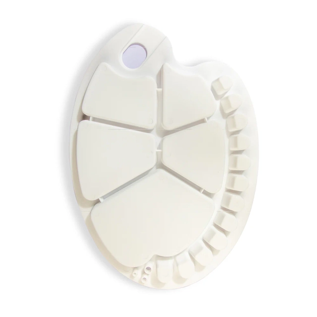 Mont Marte Oval Plastic Colour Palette 34x25cm (13.3 x 9.8in) image 5