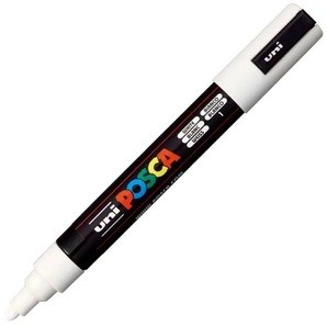 Uni Posca Marker White 2.5mm [1pes] image 2