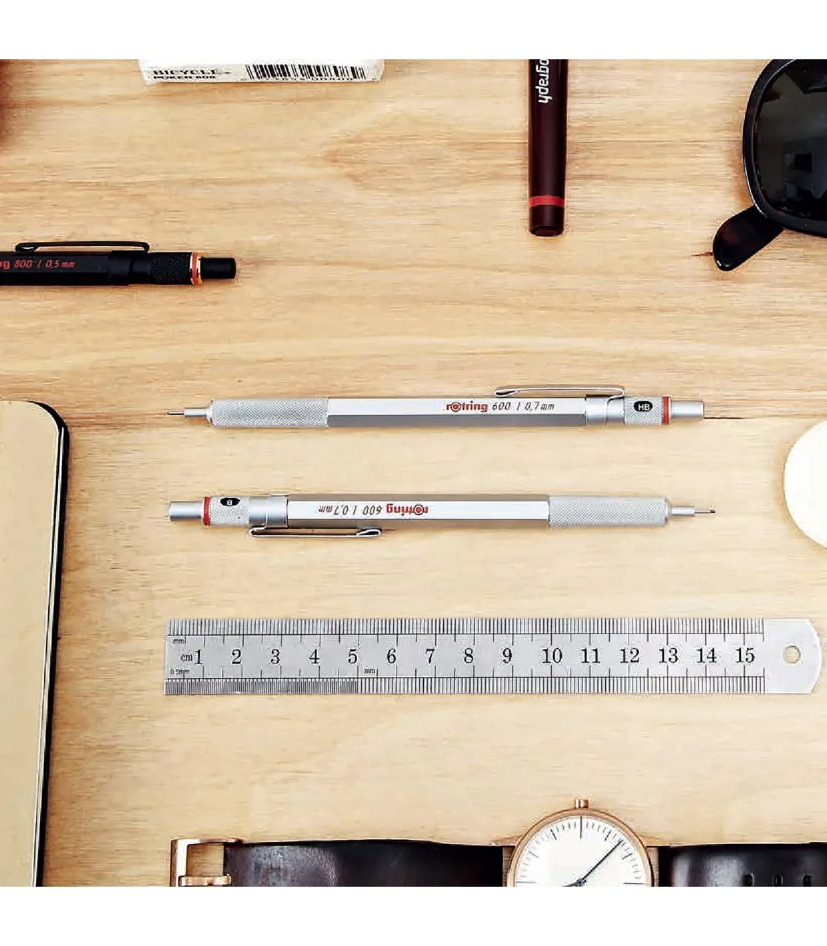 Rotring 600 Sliver Mechanical Pencil (0.5 MM) image 2