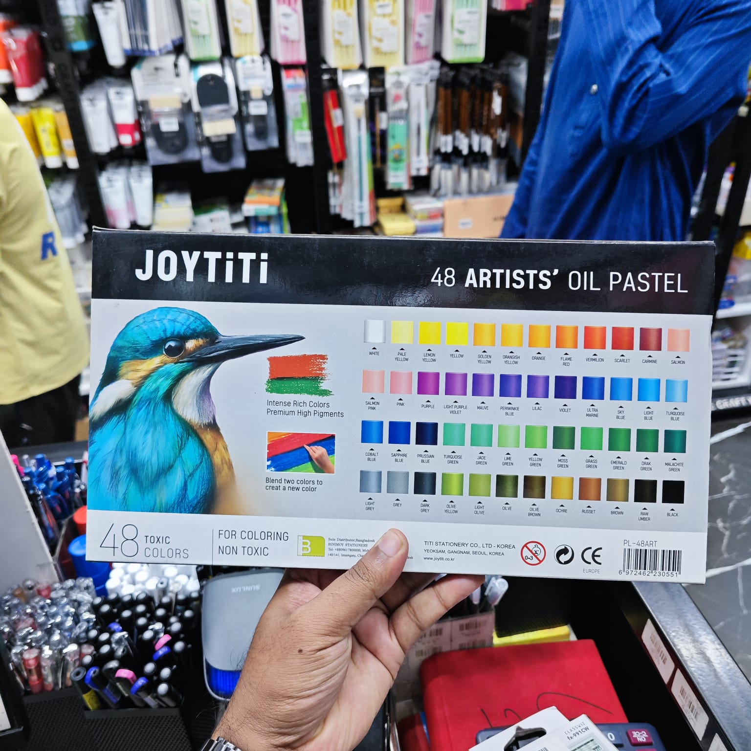 Joy Titi Artist Oil Pastel 48 Colour Set image 3
