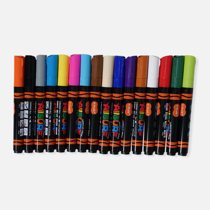 Y-Plus+ Allsurf 16 Acrylic Color Pen image 2