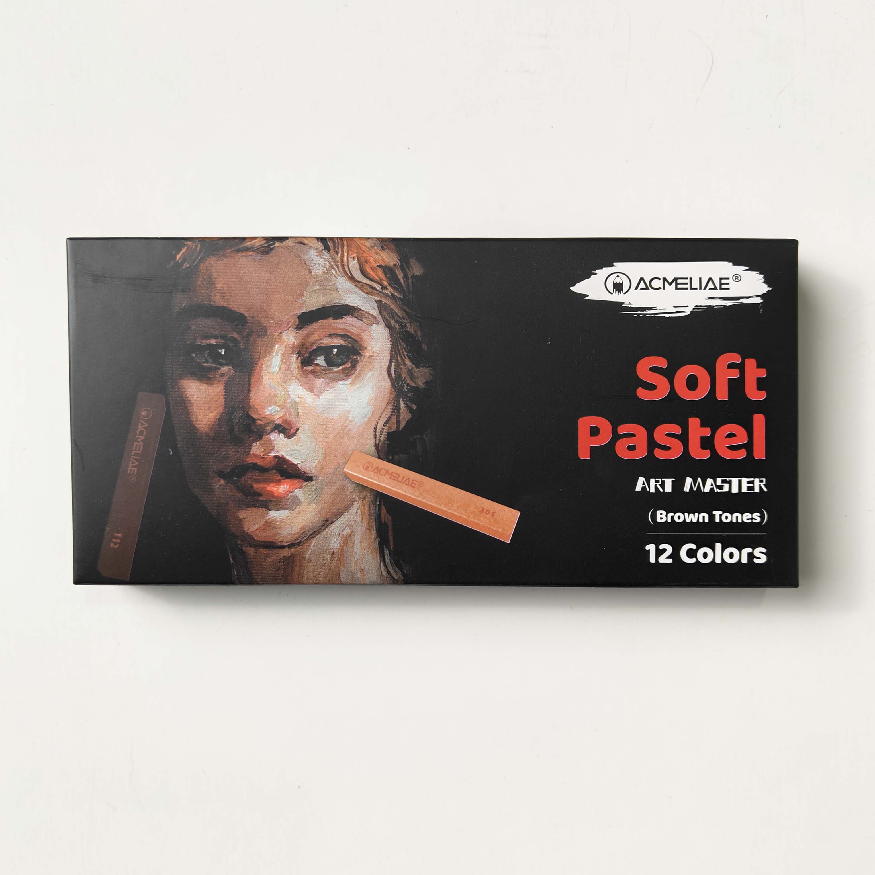 Acmeliae Artmaster Soft Pastel 12 Colors Brown Tones image 2