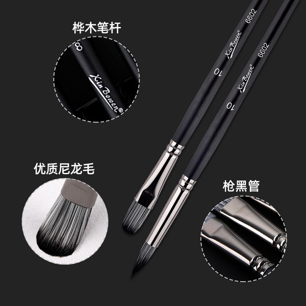 XinBowen Masterpiece Collection – Set of 25 Professional Artist Paint Brushes image 3