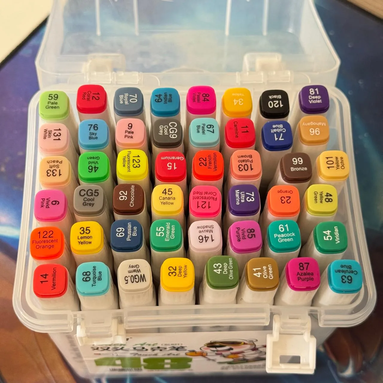 Baile Dual Tip Art Markers 48pc image 2