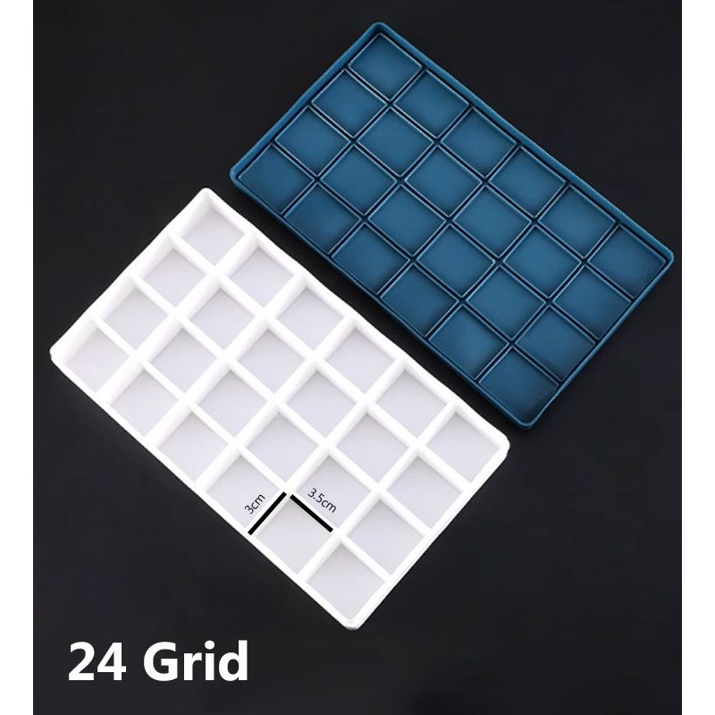 24 Grid Rubber Cover Color Platte image 2