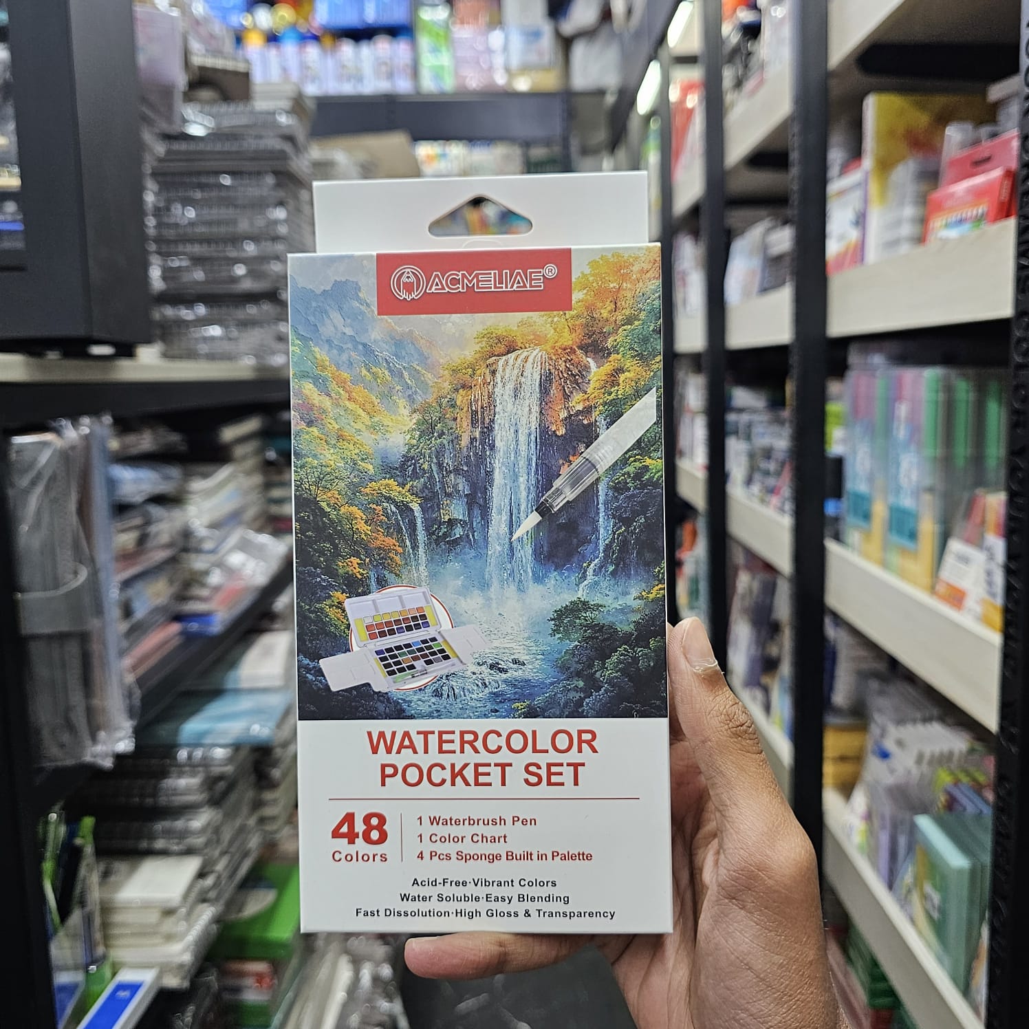 Acmeliae Watercolor Pocket Set 48pc image 2