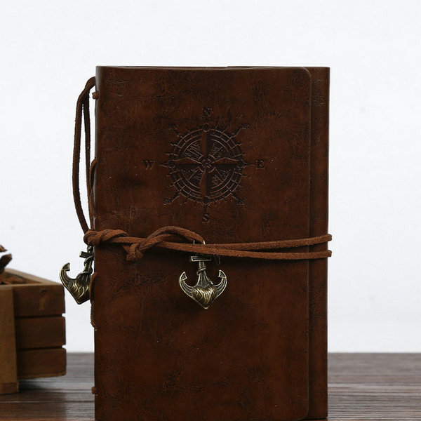 Travelers Vintage Notebook Diary A7 (Multicolour) image 4
