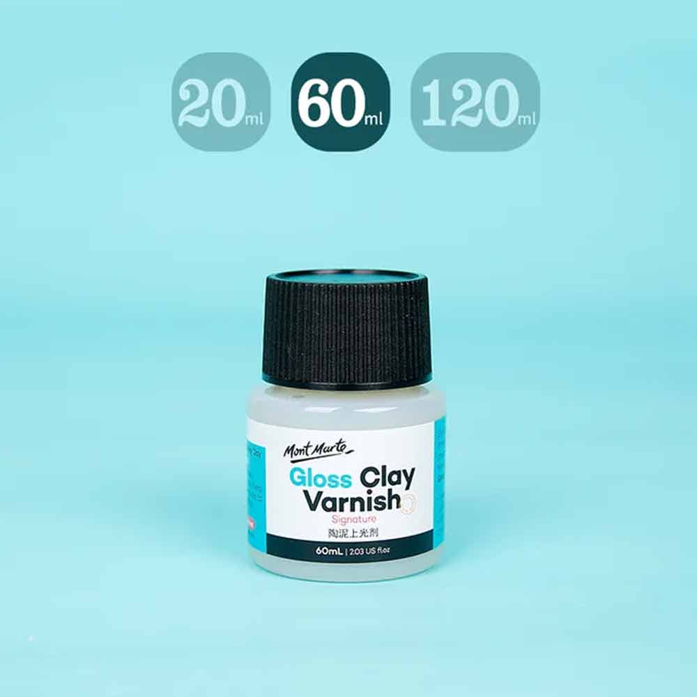 Mont Marte Gloss Clay Varnish 20ml/ 60ml/ 120ml image 5