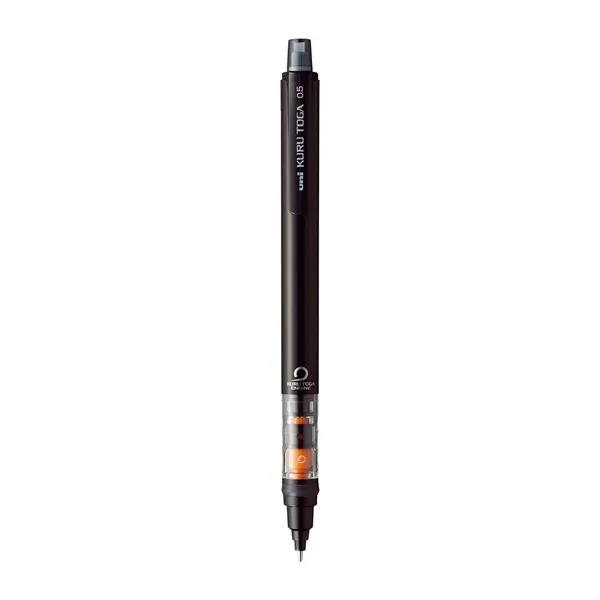 Uni Mechanical Pencil, Kuru Toga Standard Model 0.5mm M5-452 1P BLACK image 2