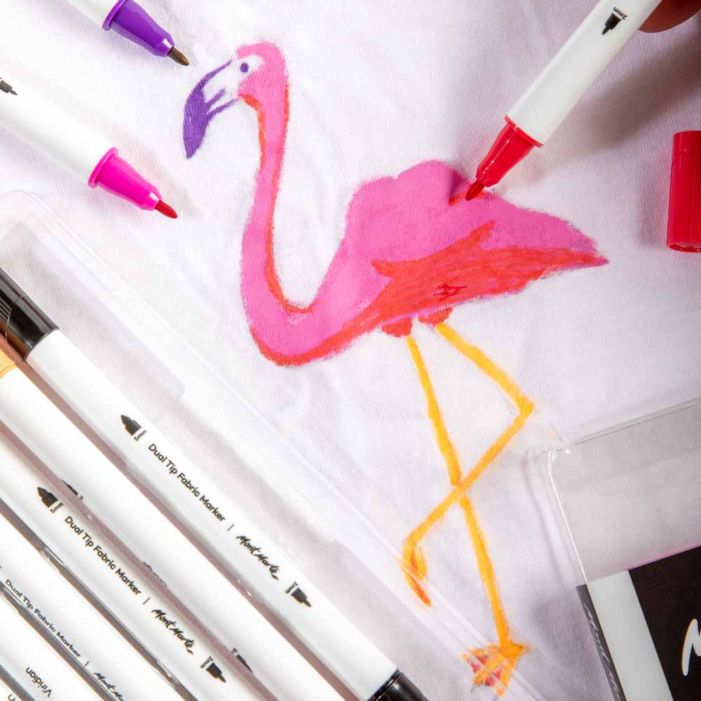 Mont Marte Dual Tip Fabric Markers 12pc image 8