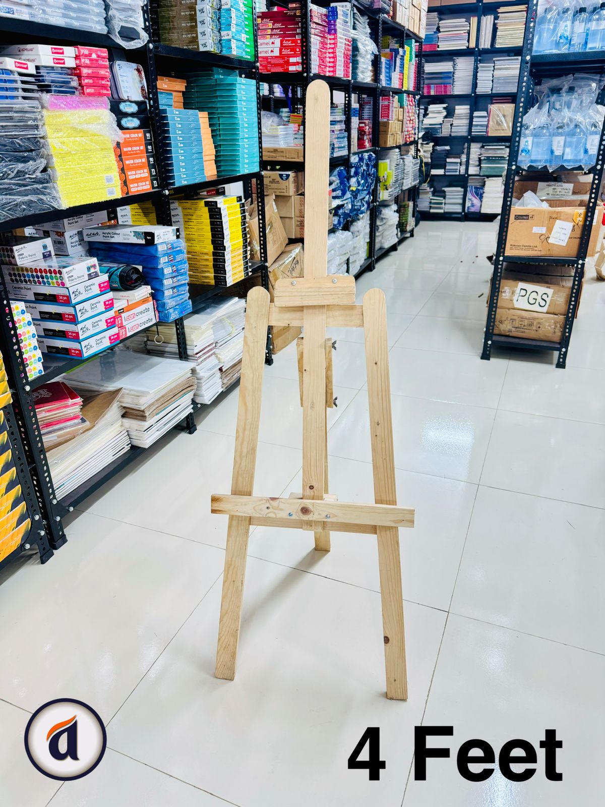 Art Canvas Stand, Wooden Easel image 3
