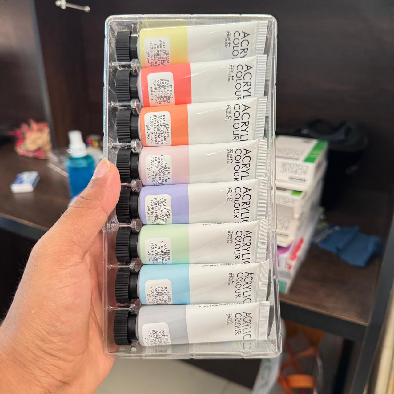 Art Rangers Acrylic Pastel Colour 8x22ml image 2
