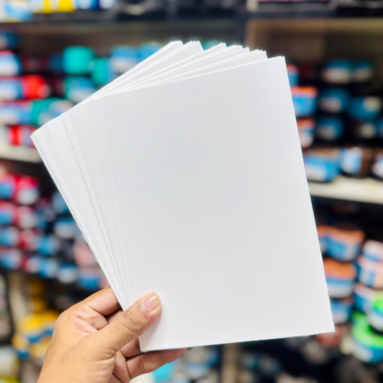 Brustro Bristol Paper Pad — A5 250gsm, Ultra Smooth, Bright White image 3