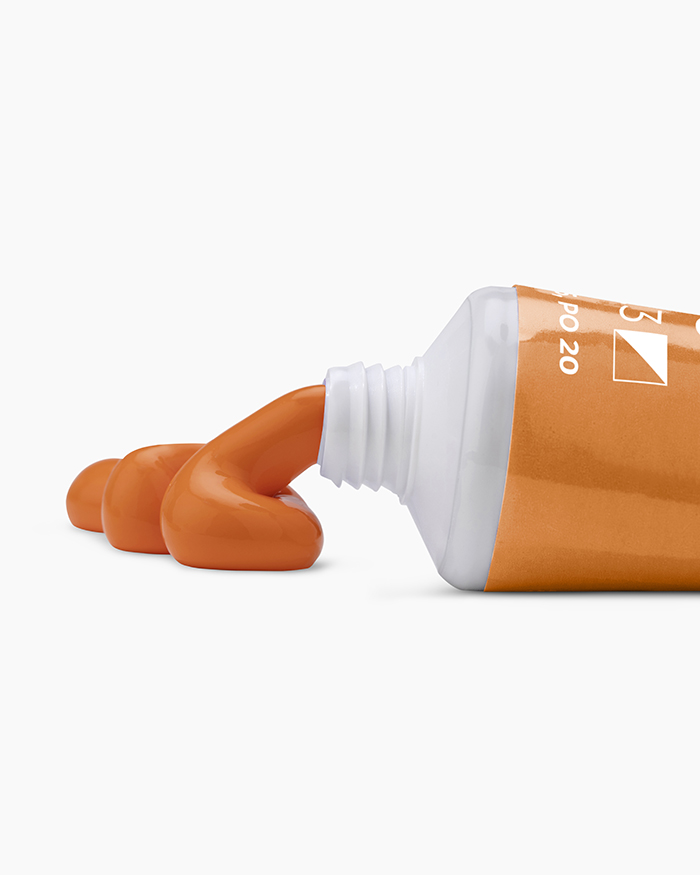 Camel Artist Acrylic Colour 40ml Cadmium Orange Sr-3 image 2
