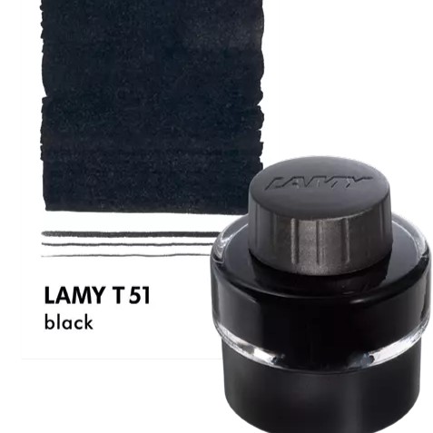 LAMY T51 30 ml Fountain Pen Ink Bottle Black image 2